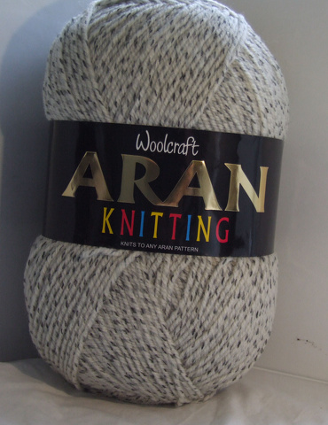 Aran Yarn 25% Wool 400g Balls x2 Marble 899