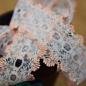Knitting In Lace 50 Mtr Card Peach KL63509