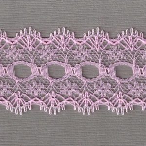 Knitting In Lace 50 Mtr Card All Pink KL63544