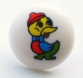 Children's Shank Character Button-Duck x10