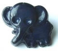 Elephant Button-Navy Blue x10