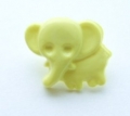 Elephant Button-Lemon x10