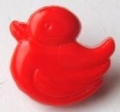 Duck Button-Red Size 22L x10