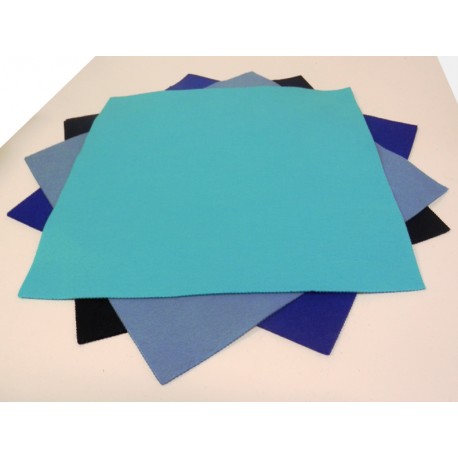 Large Felt Squares 12" x 12" Pack Of 50 Assorted Colours