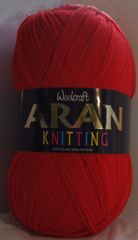 Aran Yarn 25% Wool 400g Balls x2 Matador 807