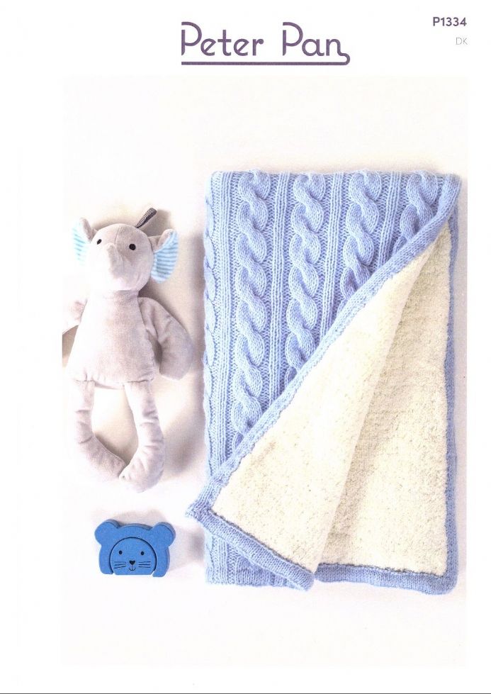 Peter Pan Accessories Blanket DK P1334 - Click Image to Close