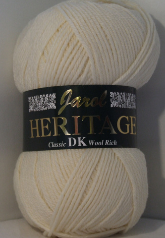 Jarol Heritage DK 10 x 100g Balls Cream 100 - Click Image to Close