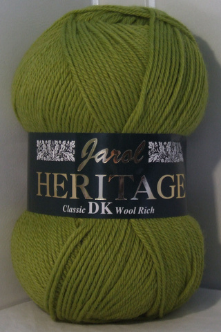 Jarol Heritage DK 10 x 100g Balls Lime 137