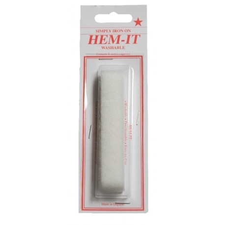 Hemit Iron On Hemming Tape 8 Mt Card Unit 20 - Click Image to Close