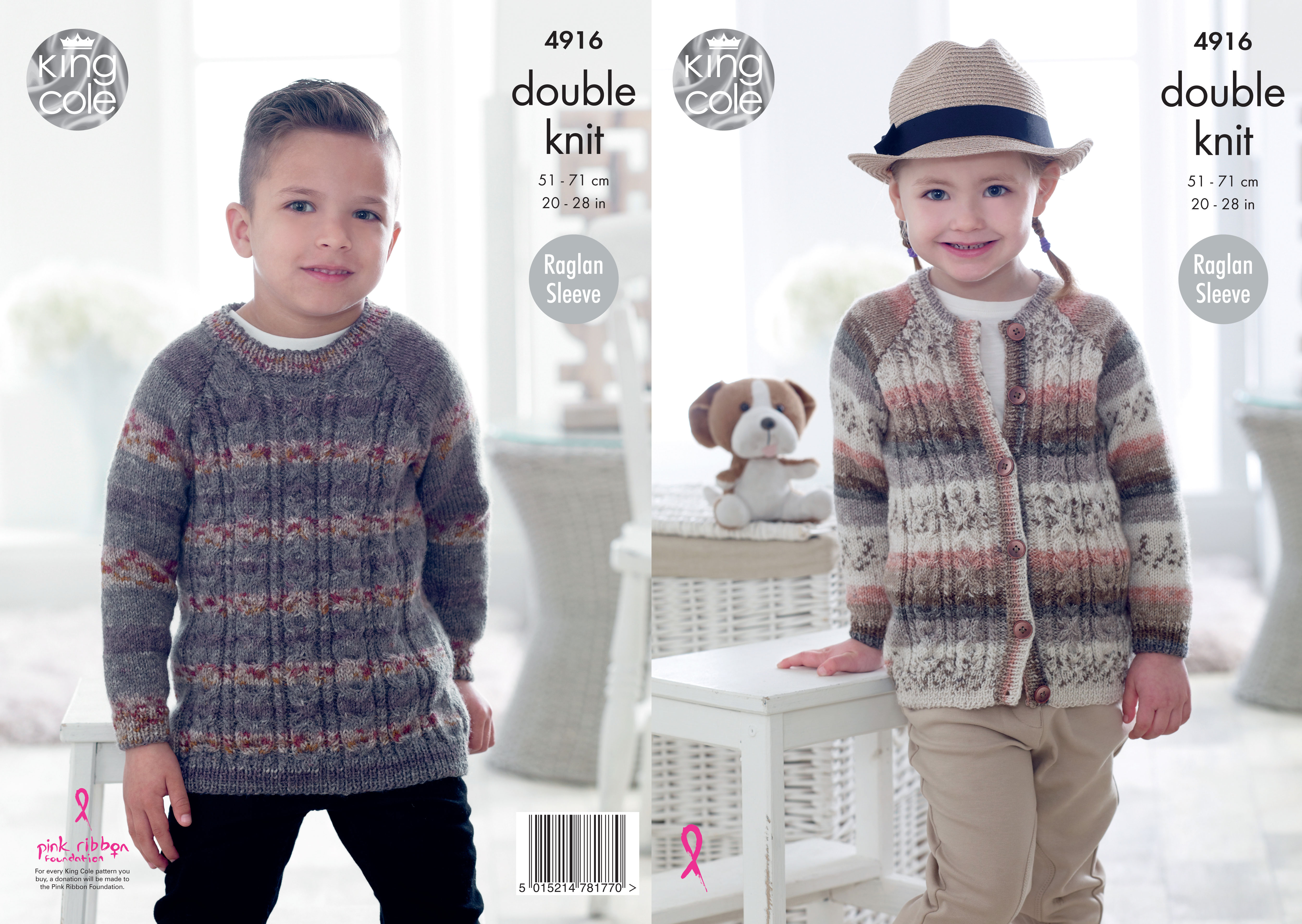 Sweater & Cardigan Knitted in Splash DK 4916 x3
