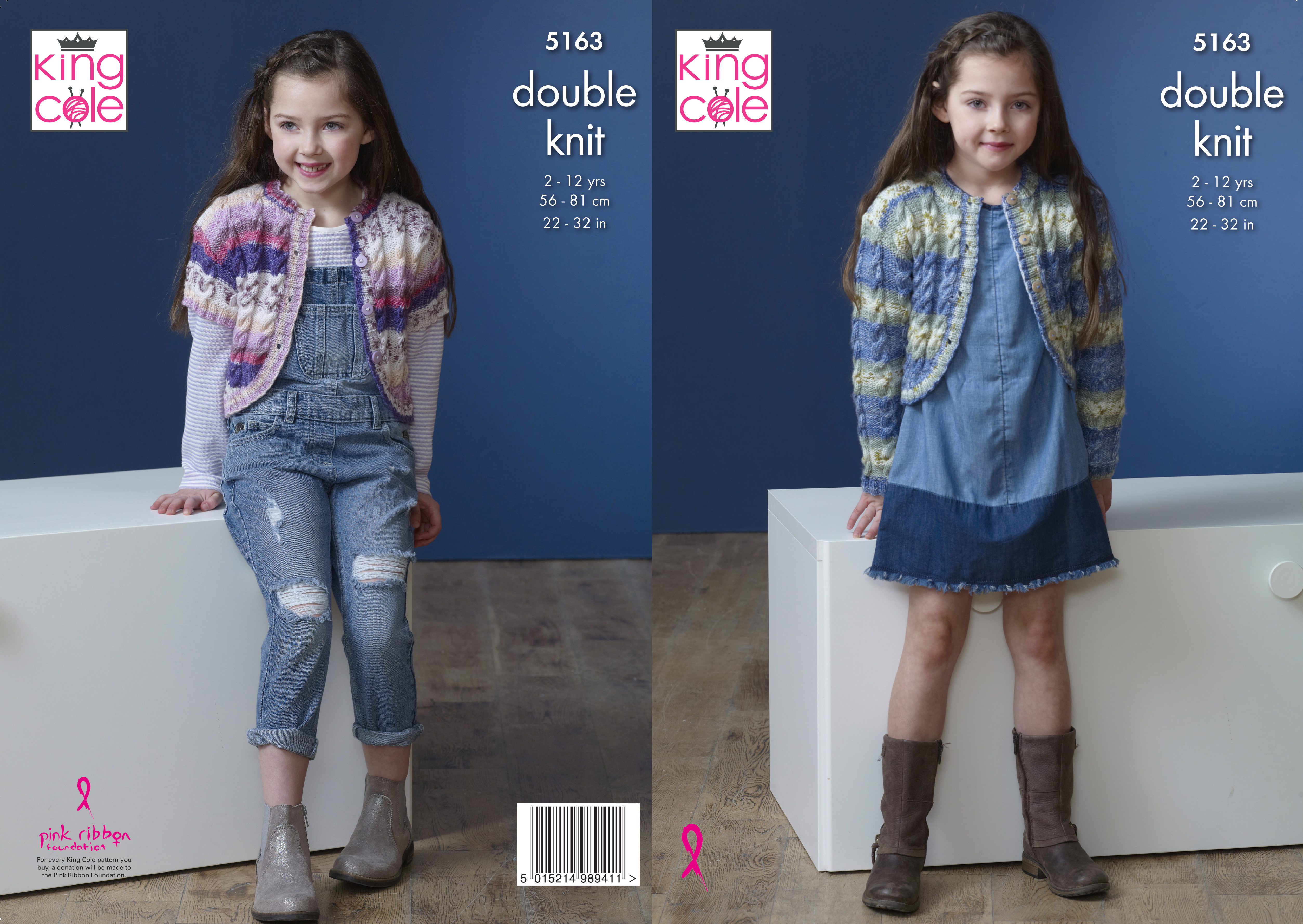 Cardigans Knitted in Splash DK 5163 x3 - Click Image to Close