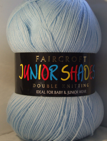 Faircroft DK x2 500g Balls Baby Blue 540 - Click Image to Close