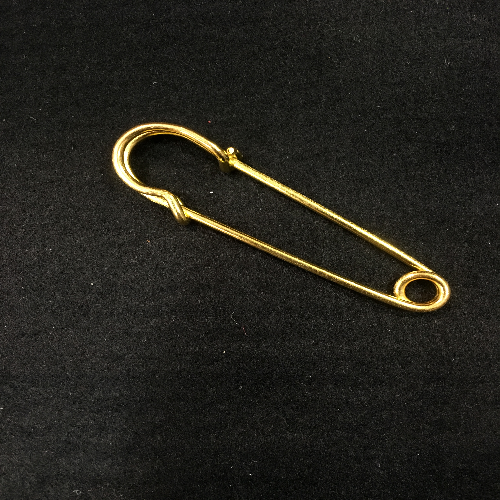 Gold Kilt Pin 2.5 Inch Long x5 - Click Image to Close