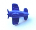 Aeroplane Button-Royal Blue x10 - Click Image to Close