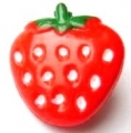 Strawberry Button Size 24L x10 - Click Image to Close