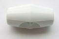 19mm Toggle Button x5 White - Click Image to Close
