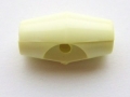 19mm Toggle Button x5 Cream - Click Image to Close
