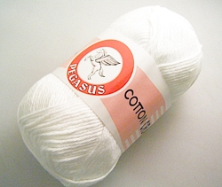 Dish Cloth Cotton 10 x 1000g Balls White - Click Image to Close