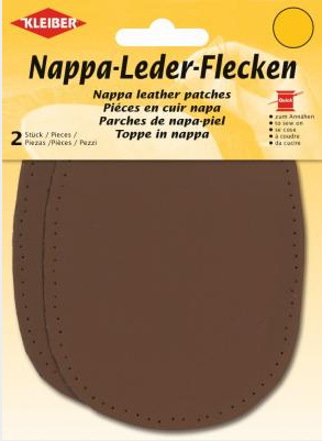 Nappa Genuine Leather Patches x1 Pair